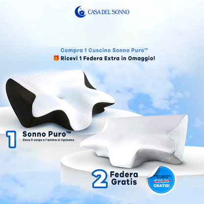 Cuscino Cervicale Ortopedico - Sonno Puro™