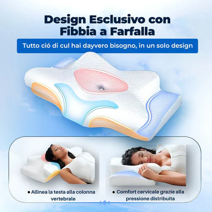 Cuscino Cervicale Ortopedico - Sonno Puro™