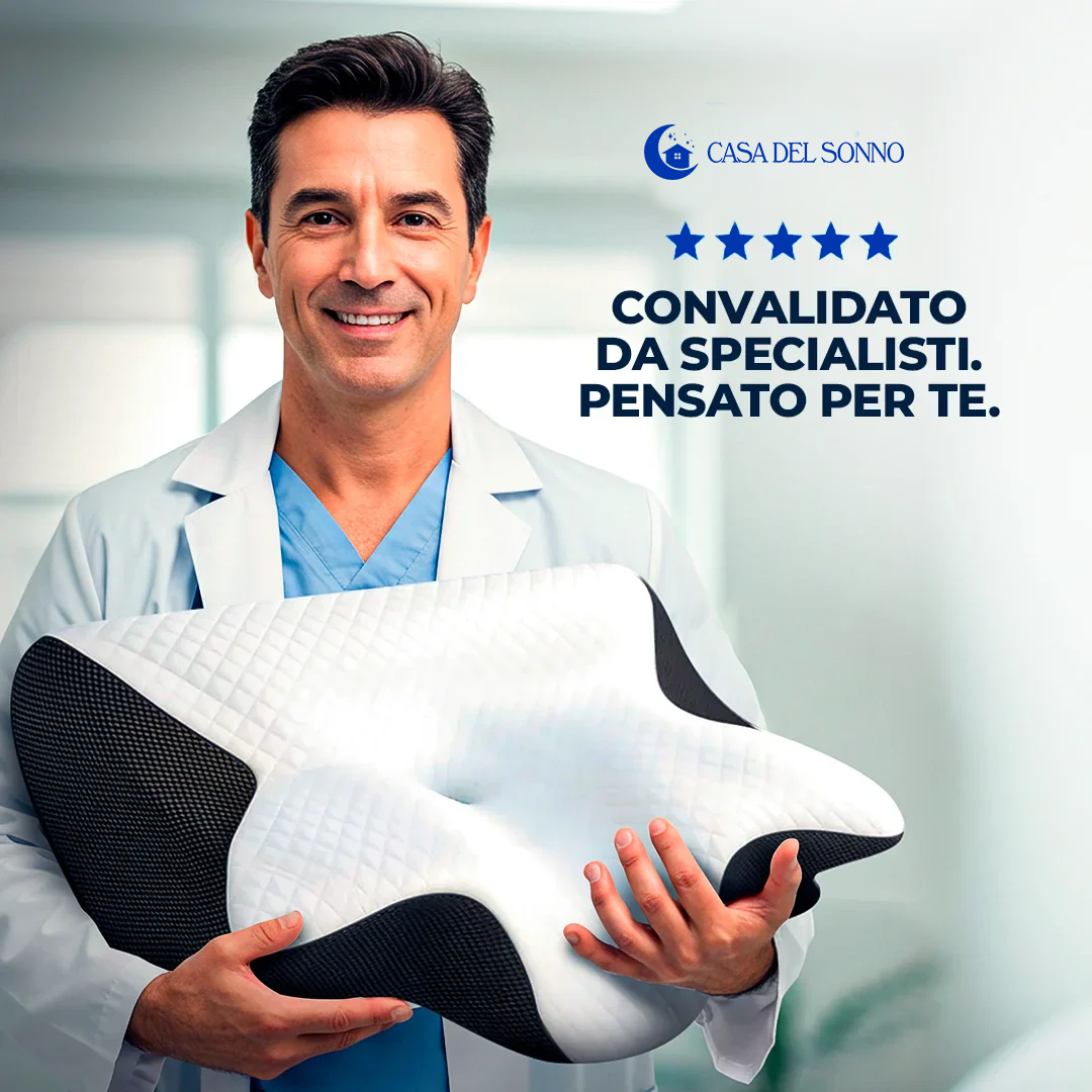 Cuscino Cervicale Ortopedico - Sonno Puro™